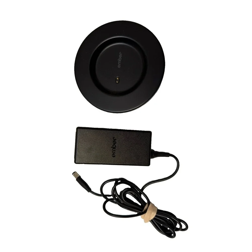 Ember 19V AC/DC Adapter 3ft Black 2-Pin to Barrel Wall Plug WA-40J19FU